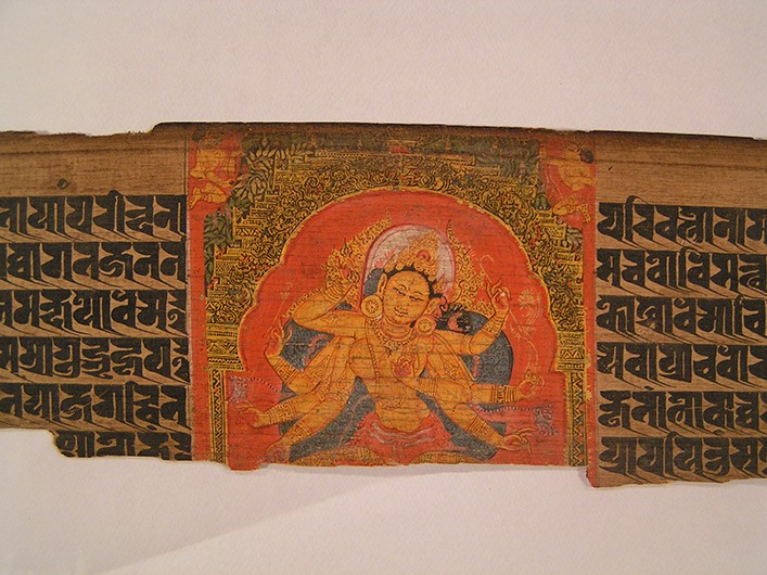 Vajra-Tr, folio 222r, center panel.